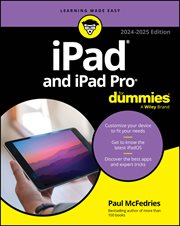 iPad & iPad Pro for Dummies cover image