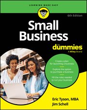 Small Business for Dummies cover image