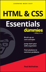 HTML & CSS Essentials for Dummies cover image