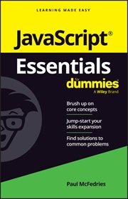 JavaScript Essentials for Dummies cover image