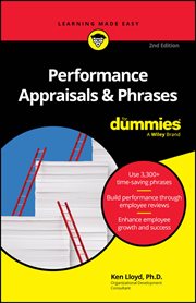Performance Appraisals & Phrases for Dummies cover image