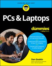 PCs & Laptops for Dummies cover image
