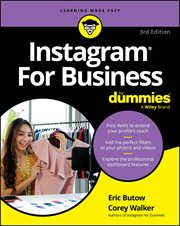 Instagram for Business for Dummies cover image