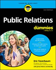 Public Relations for Dummies cover image