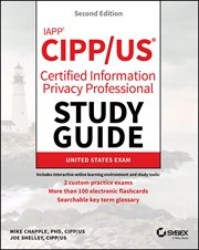 IAPP CIPP / US Certified Information Privacy Professional Study Guide cover image