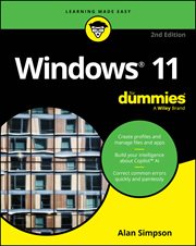 Windows 11 for Dummies cover image
