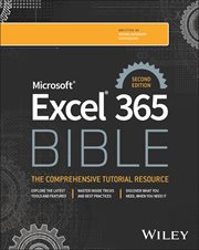 Microsoft Excel 365 Bible cover image
