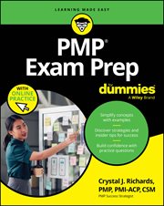 PMP Exam Prep for Dummies cover image