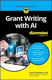 Grant Writing With AI for Dummies cover image