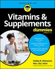 Vitamins & Supplements for Dummies cover image