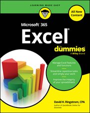 Microsoft 365 Excel for Dummies cover image