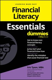 Financial Literacy Essentials for Dummies cover image