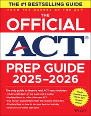 The Official Act Prep Guide 2025 - 2026 : Book + Online Course cover image