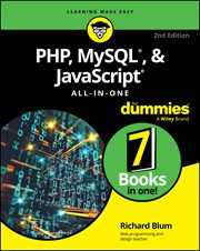 PHP, MySQL, & JavaScript All-In-One for Dummies cover image
