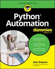Python Automation for Dummies cover image