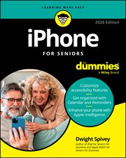 iPhone for Seniors for Dummies= cover image