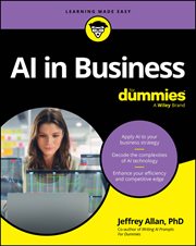 AI in Business for Dummies cover image