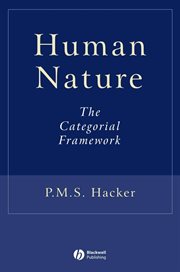 Human Nature : The Categorial Framework cover image