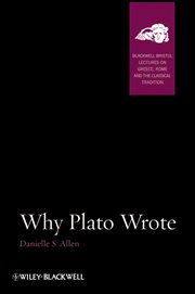 Why Plato Wrote cover image