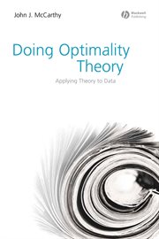 Doing Optimality Theory : Applying Theory to Data cover image