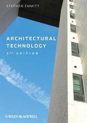 Architectural Technology cover image