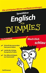 Sprachführer Englisch Für Dummies Das Pocketbuch cover image