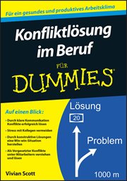 Conflict Resolution at Work for Dummies cover image