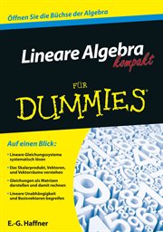 Lineare Algebra Kompakt Für Dummies cover image
