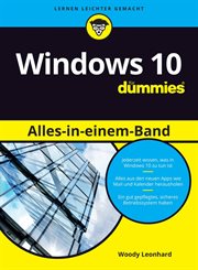 Windows 10 Alles-in-einem-Band für Dummies cover image