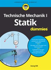 Technische Mechanik I Statik Für Dummies cover image