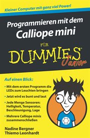Programmieren Mit Dem Calliope Mini Für Dummies Junior cover image