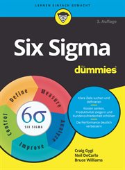 Six Sigma für Dummies cover image