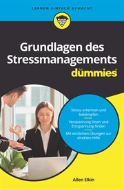 Grundlagen Des Stressmanagements Für Dummies cover image