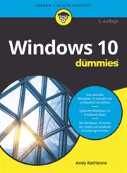 Windows 10 für Dummies cover image