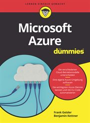 Microsoft Azure für Dummies cover image