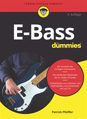 E-bass Für Dummies cover image