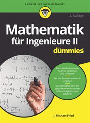 Mathematik Für Ingenieure Ii Für Dummies cover image