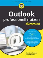 Outlook Professionell Nutzen Für Dummies cover image