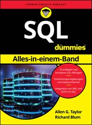 Sql Alles-in-einem-band Für Dummies cover image