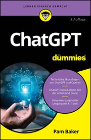 Chatgpt Für Dummies cover image