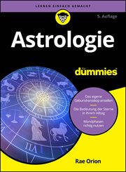 Astrologie für Dummies cover image