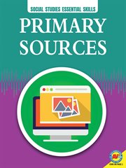 Primary sources cover image