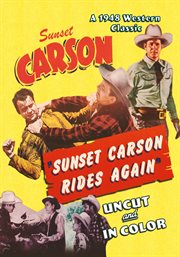 Sunset Carson Rides Again cover image