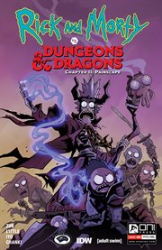 Rick and morty vs. dungeons & dragons ii: painscape. Issue 4 cover image