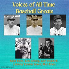Image de couverture de Voices Of All-Time Baseball Greats