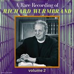 A rare recording of richard wurmbrand - volume 2 cover image