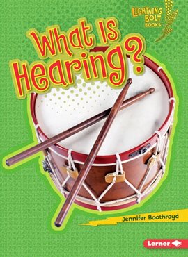 Umschlagbild für What Is Hearing?