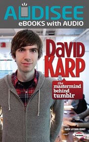 David Karp : The Mastermind behind Tumblr cover image