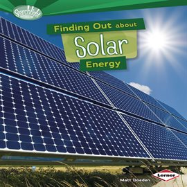 Cover image for Finding Out about Solar Energy