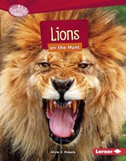Lions on the hunt cover image